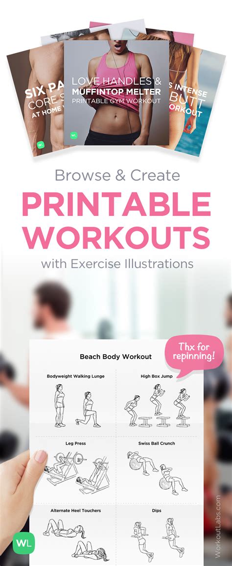 Free Printable Workout Routines