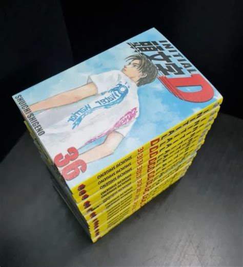 New Set Anime Comic Initial D By Shuichi Shigeno Volume End