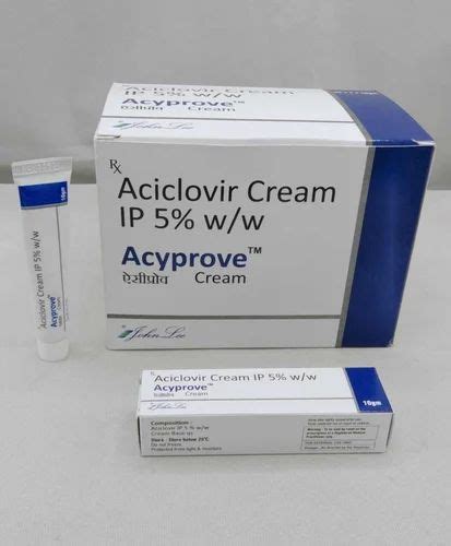 Aciclovir Cream Ip 5 W W 10 Gm At Rs 55 Pack In Thane ID 2853229116630