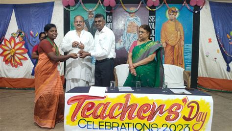 Teachers Day Celebration At Kasuva Centre On Th September Sevalaya