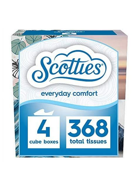 Scotties Tissues In Facial Tissue