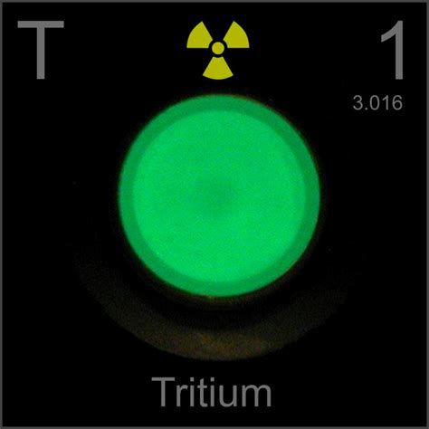tritium poster sample  sample   element hydrogen   periodic
