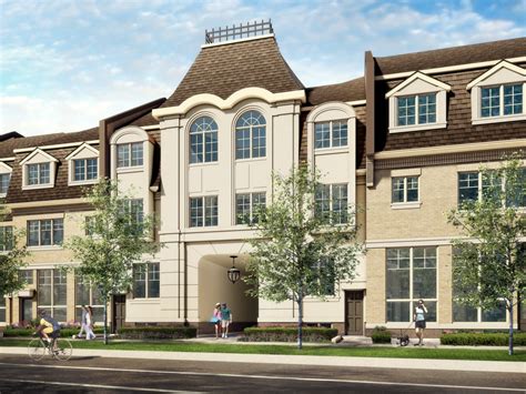 Exterior Townhouse Renderings Aareas Interactive