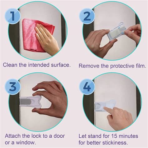 Sliding Door Lock for Child Safety, 2 Pack Window Stoppers for Sliding