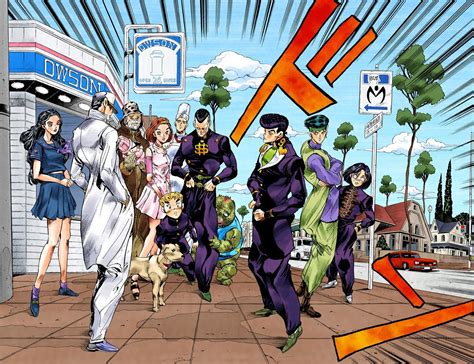 You know what's cursed? Seeing classic Jojo characters in Araki's ...