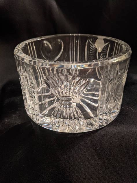 Waterford Crystal Millennium Champagne Bottle Coaster Etsy