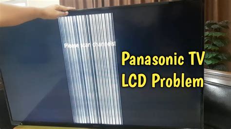 Panasonic TV LCD Problem YouTube