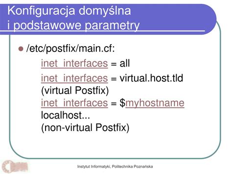 Ppt Konfiguracja Serwera Poczty Elektronicznej Powerpoint