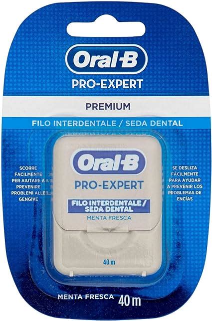 Oral B Pro Expert Premium Filo Interdentale 40 M Amazon It Salute E