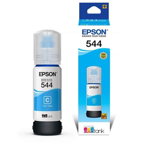 Garrafa Para Ecotank Ciano T T Epson Loja Adtecinform Tica