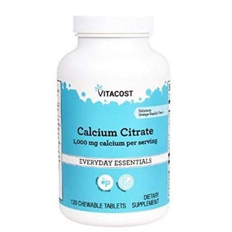 Vitacost Calcium Citrate With Vitamin D Magnesium Mg