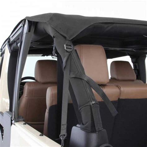Soft Top Bikini Extended Mesh Smittybilt Wrangler JK