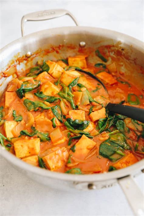 Easy Tofu Curry - The Healthy Maven