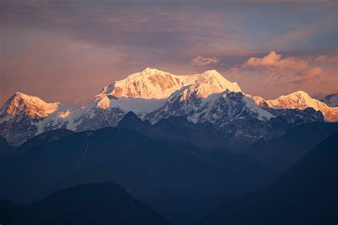 Snow Capped Mountains During Sunrise · Free Stock Photo