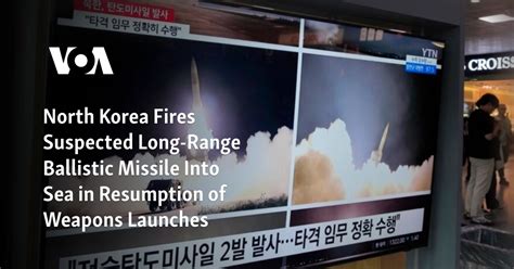 North Korea Fires Icbm Class Missile After Condemning War Moves