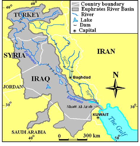 Map Of The Euphrates River