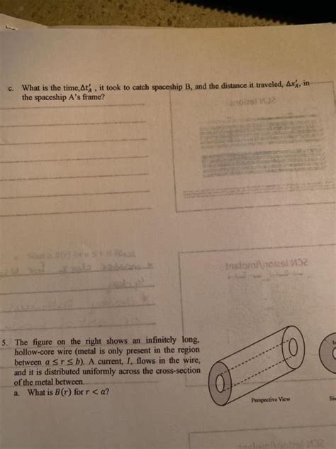 Solved 4. An observer on Earth sees two spaceships traveling | Chegg.com 