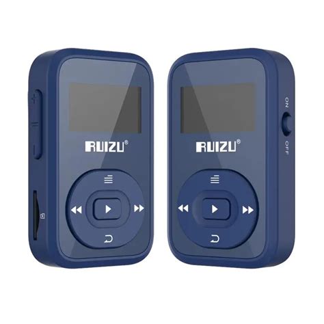 Original RUIZU X26 newest version Clip Bluetooth MP3 Player 8GB Sport ...
