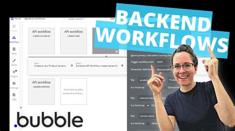 How To Enable And Use Backend Workflows In Bubble Youtube