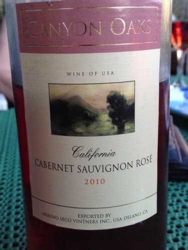 Canyon Oaks Cabernet Sauvignon Ros Vivino Australia