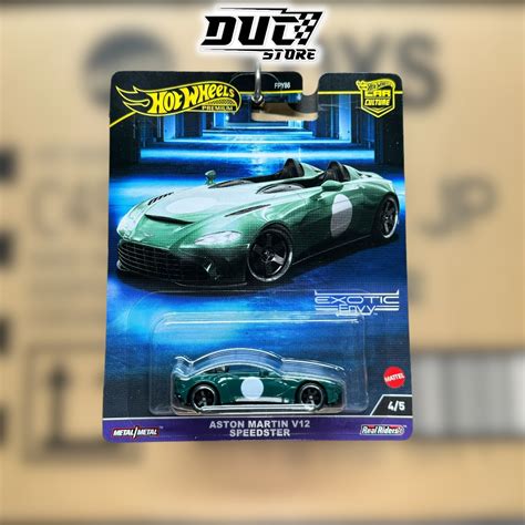 Ducstore Xe M H Nh Hkc Hot Wheels Premium Aston Martin V Speedster Car Culture Exotic
