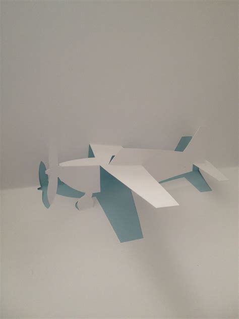 Airplane Pop Up Card Template From Cartes Pop Up En Kirigami