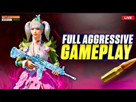 AIM ASSIST OFF FULL RUSH GAMEPLAY CONQUEROR LOBBY BGMI LIVE PUBG