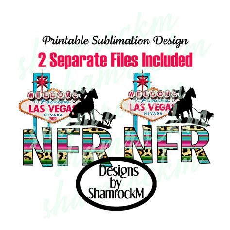 NFR Vegas Sign 2023 NFR Vegas Sign No Date Breakaway Roper - Etsy