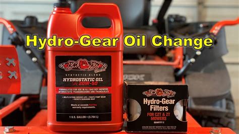 Bad Boy Mowers Maverick 50 Hour Maintenance Part 2 Hydro Gear Oil