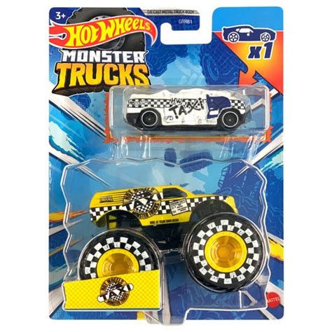 Hot Wheels Monster Truck Aj Nd K Truck Taxi