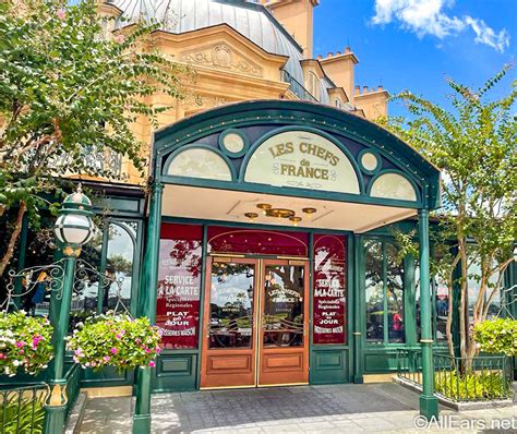 Wdw Epcot France Pavilion Les Chefs De France Ratatouille Arch