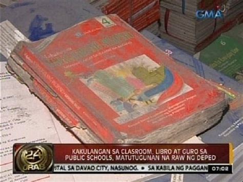 Kakulangan Ng Aklat At Upuan Sa Paaralan Angaklate