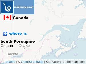 Where is South Porcupine , Ontario Canada