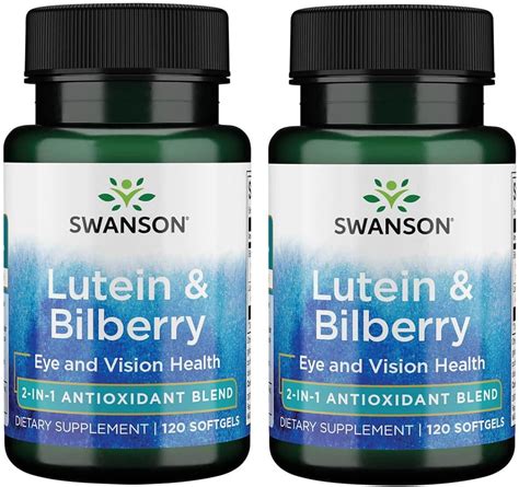 Amazon Swanson Standardized Lutein Bilberry Natural