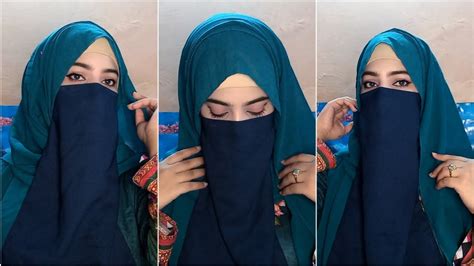 Hijab Style With Niqab Full Coverage Hijab Layered Hijab