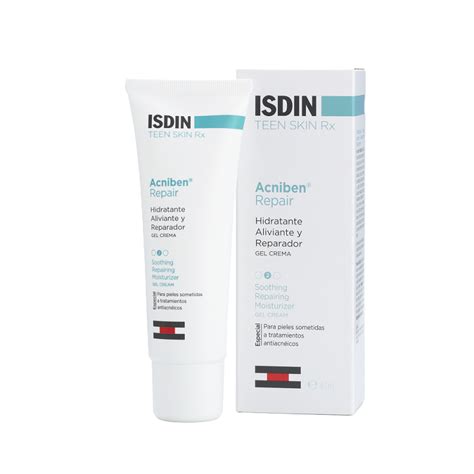 Isdin Acniben Hidratante Reparador Gel Crema X 40ml La Farma