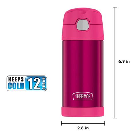 Botella Térmica Thermos Acero Inoxidable 355 Ml Con Tapa Cuotas