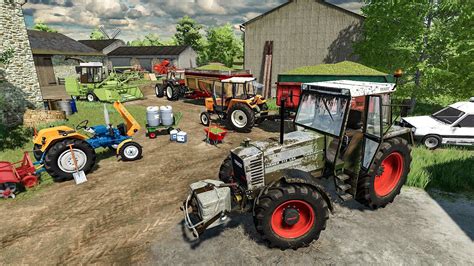 Farming Simulator L Ancienne Ensilage De Bl Immature Tracteur