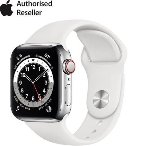 Apple Watch Series 6 44mm (4G) Viền Thép Dây Cao Su | Giá rẻ