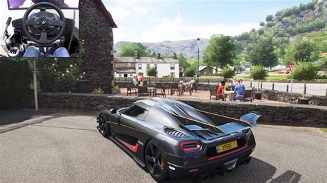 Koenigsegg One 1 Goliath Race Forza Horizon 4 Thrustmaster T300RS