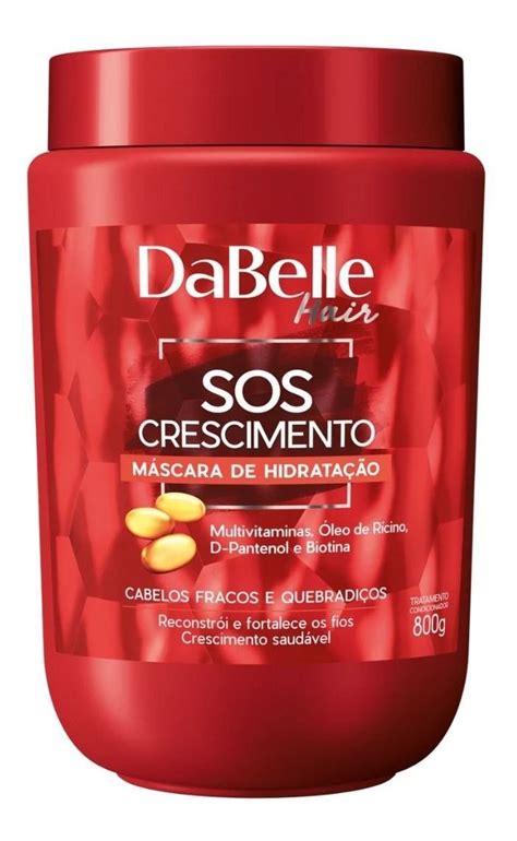 Kit Sos Crescimento Dabelle 3 Produtos MercadoLivre