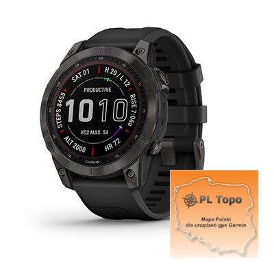 GARMIN FENIX 6 SAPPHIRE CARBON DLC Mapa OSM TOPO 11601071941