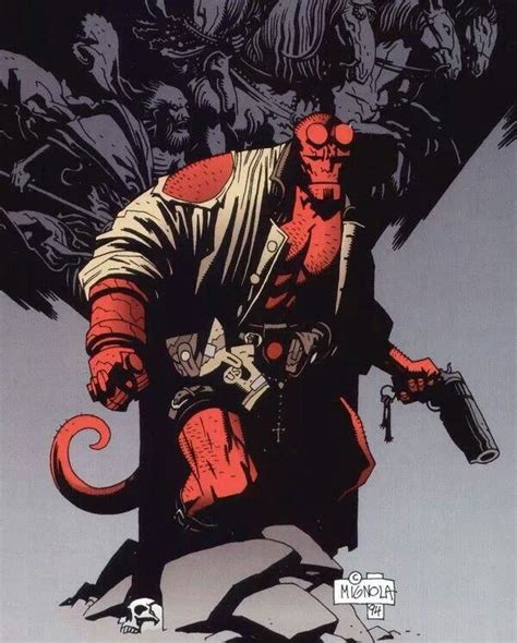 Yrs Ago Mike Mignola Unleashed Hellboy Upon The World Mike Mignola