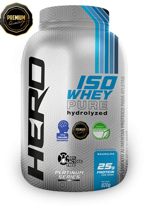 Iso Whey Hero Baunilha Hero Nutrition