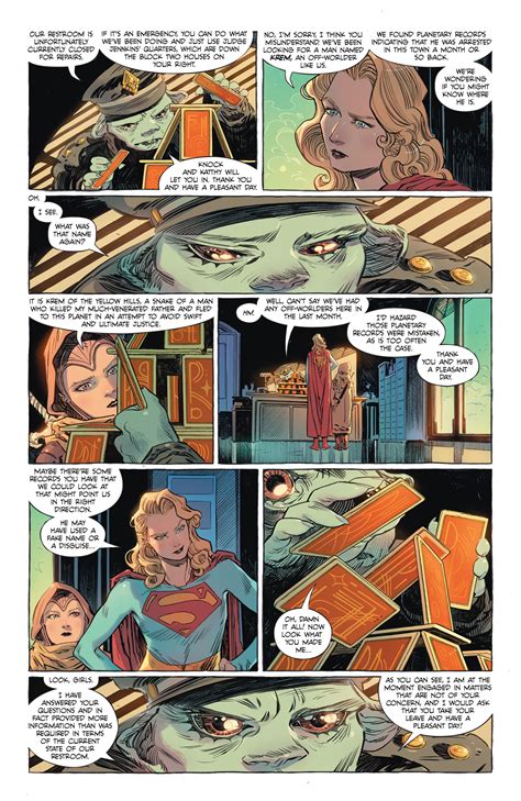 Supergirl Woman Of Tomorrow Page Preview And Covers Released By