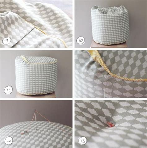 Марокканский пуфик своими руками - 90 фото