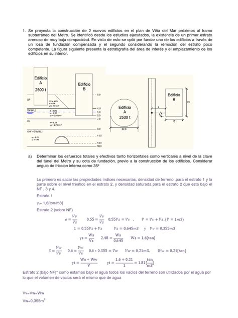 Ejercicio Mecanica De Suelos 1