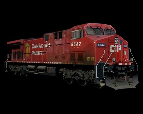 ge ac4400cw canadian 3d model