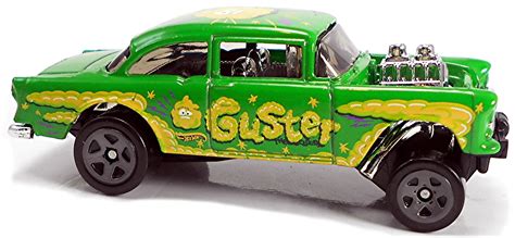 Hot Wheels Mattel Games 55 Chevy Bel Air Gasser Guster Universo Hot Wheels