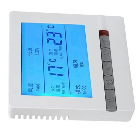 Thermostat De Ventilo Convecteur Vvikizy Affichage Lcd Capteur De